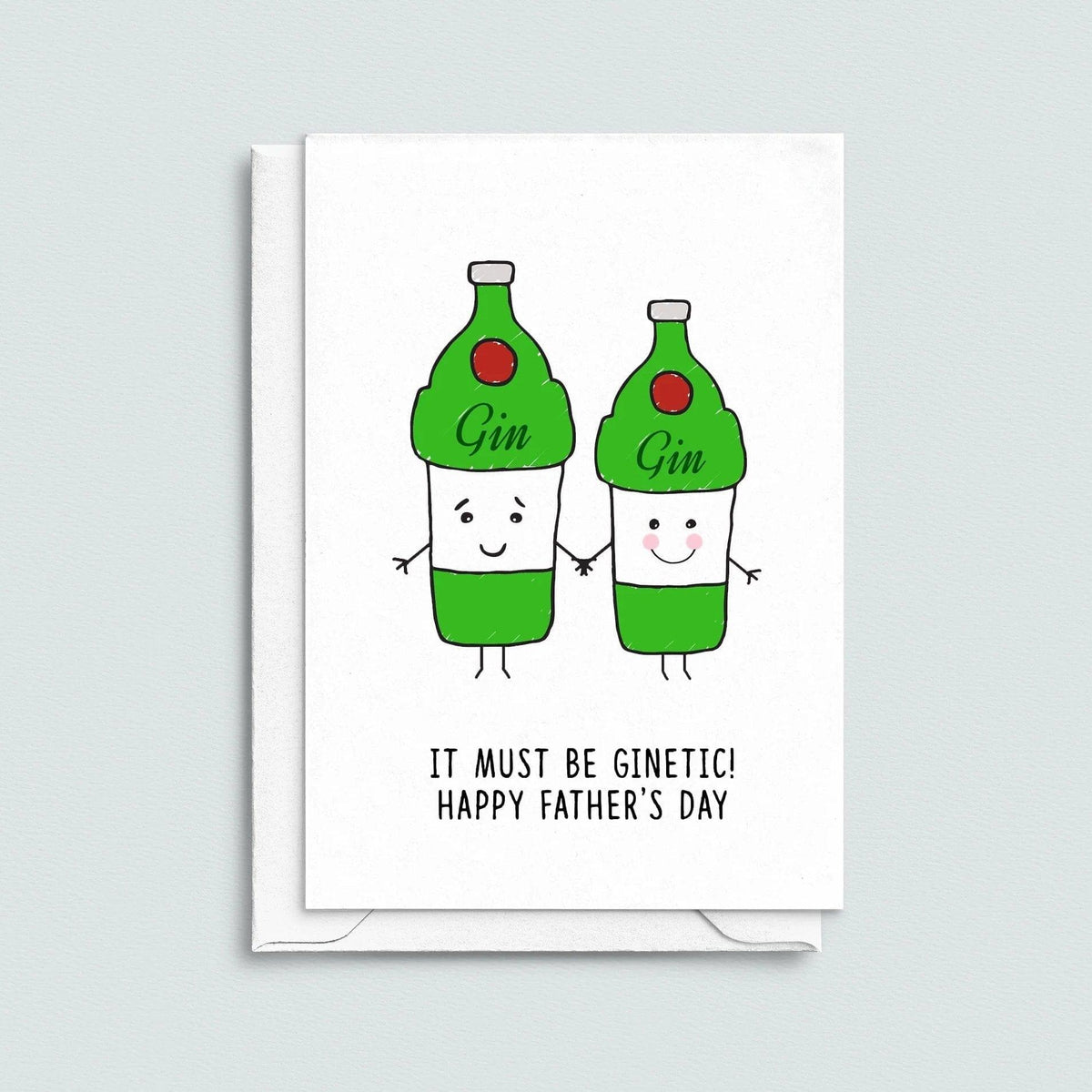 'Ginetic' Funny Gin Father's Day Card - Of Life & Lemons®