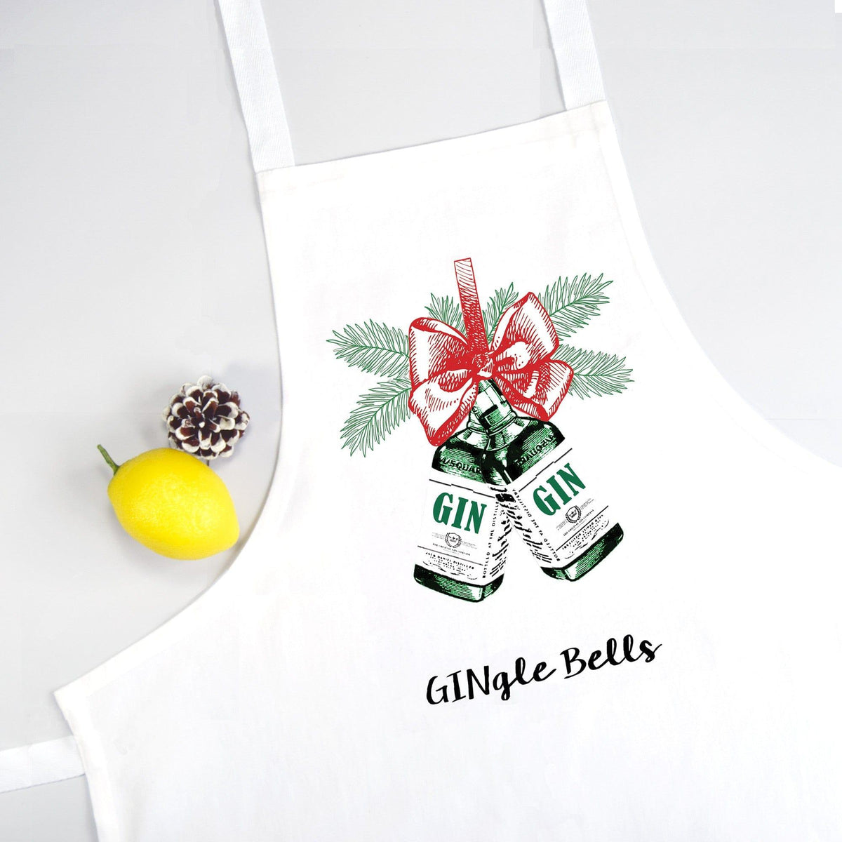 'Gingle Bells' Christmas Apron - Of Life & Lemons®