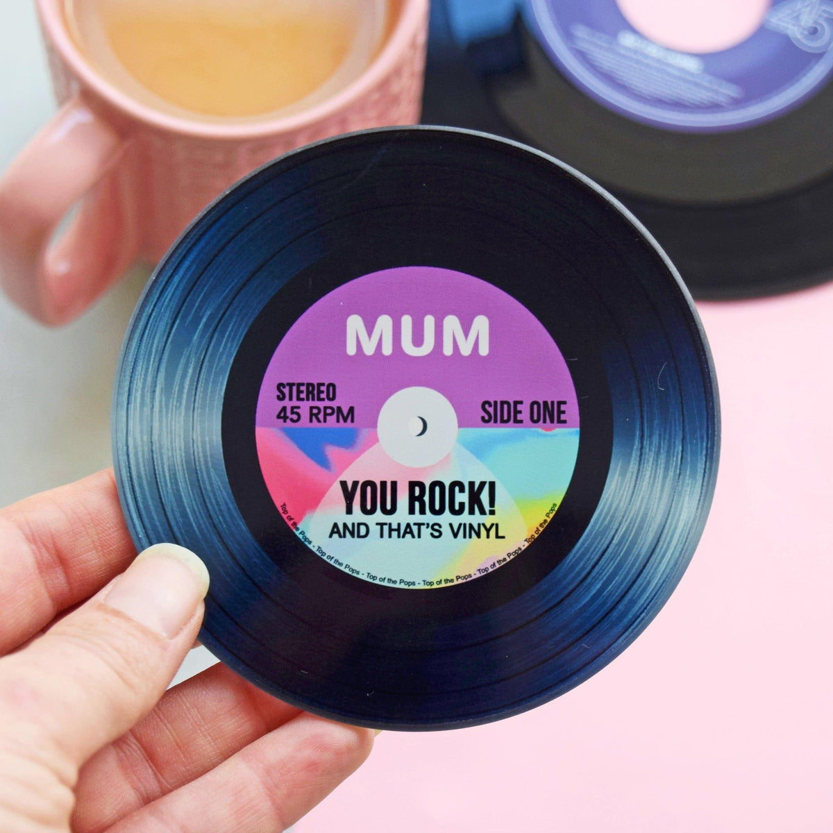 'You Rock' Glass Coaster For Mum - Of Life & Lemons®