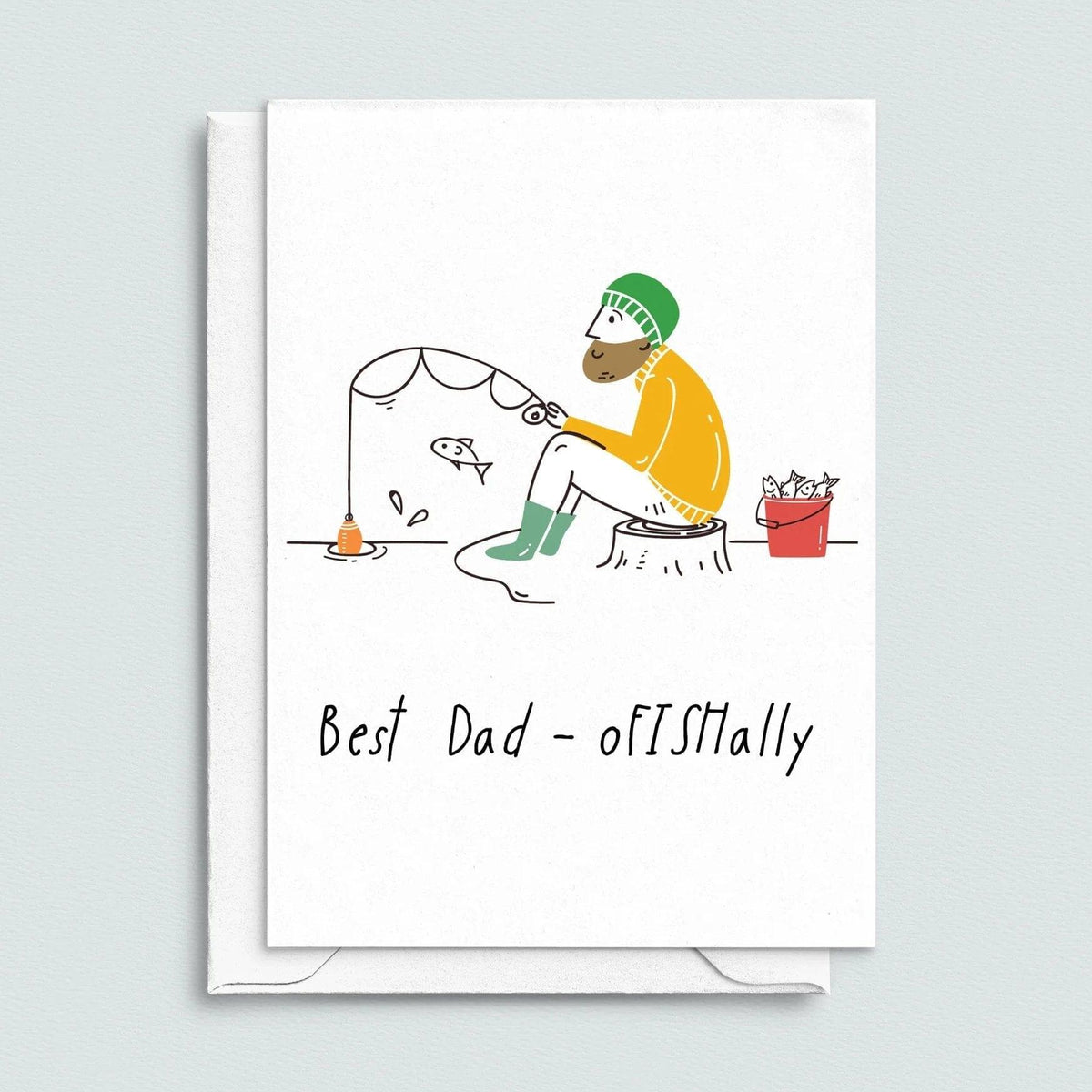 Funny Fishing Pun Card For Dad - Of Life & Lemons®