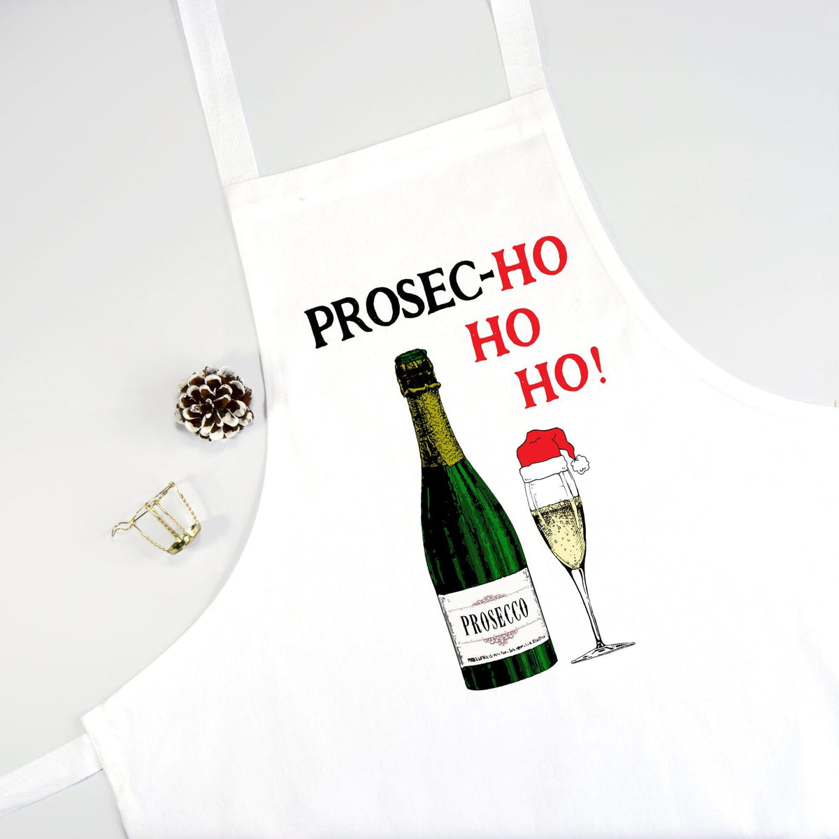 Prosecco Christmas Apron - Of Life & Lemons®
