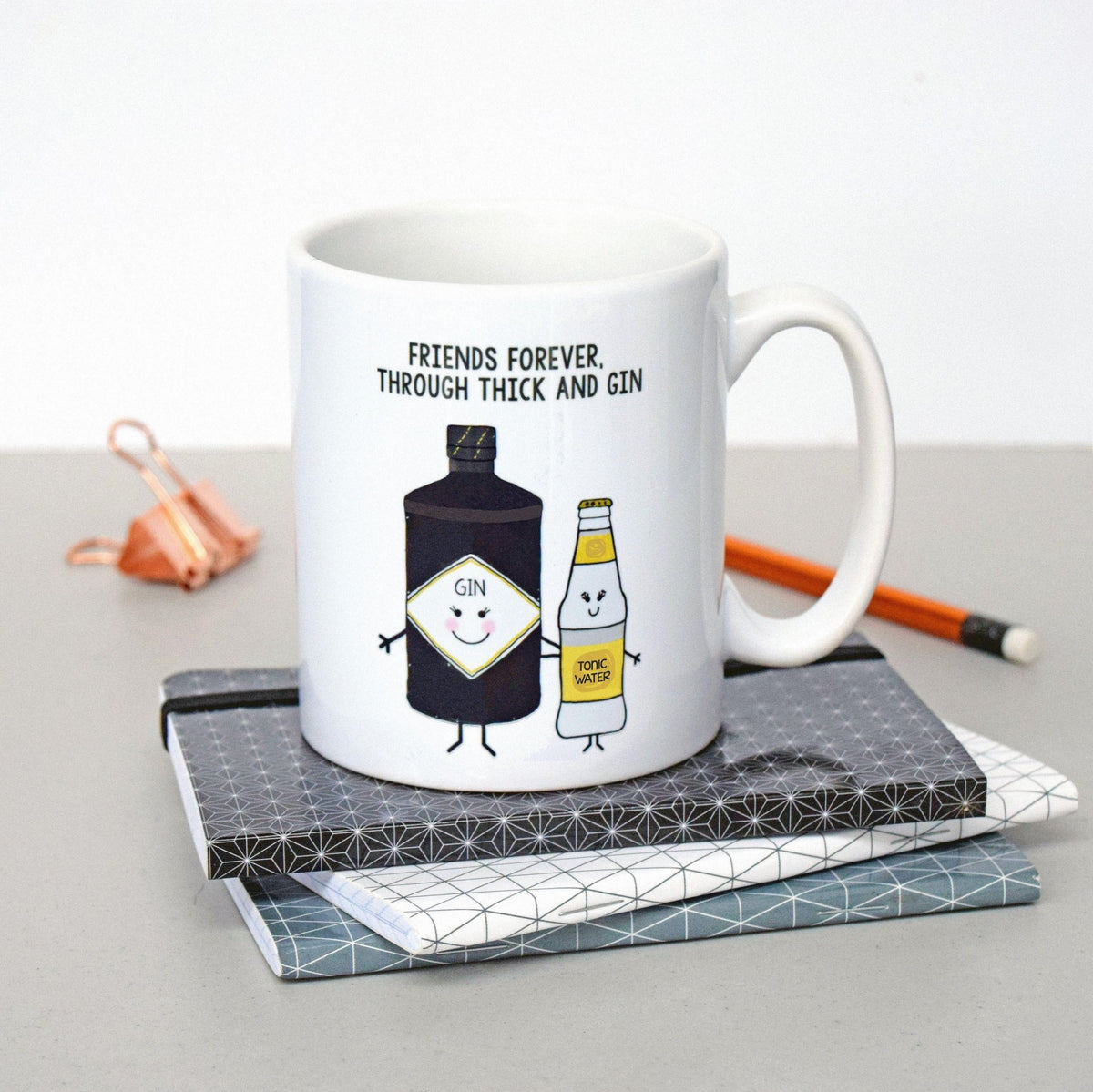 'Thick and Gin' Friendship Mug - Of Life & Lemons®