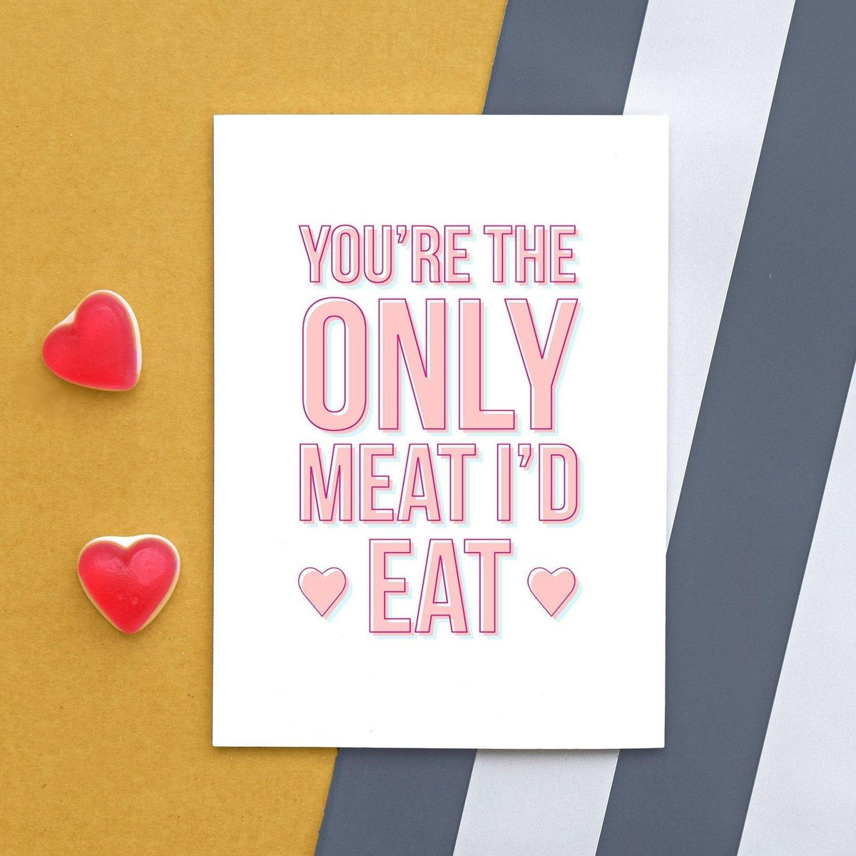 Funny Vegan | Vegetarian Card For Partner - Of Life & Lemons®