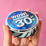 Compact Mirror 30th Birthday Gift