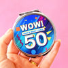 Compact Mirror 50th Birthday Gift