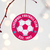 Custom Football Team Christmas Tree Decoration - Of Life & Lemons®