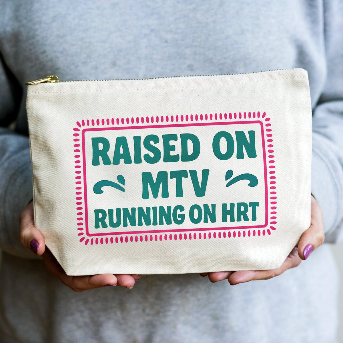 Funny HRT Cosmetic Bag - Of Life & Lemons®
