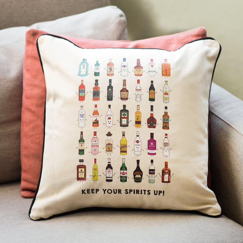 'Keep Your Spirits Up' Cushion