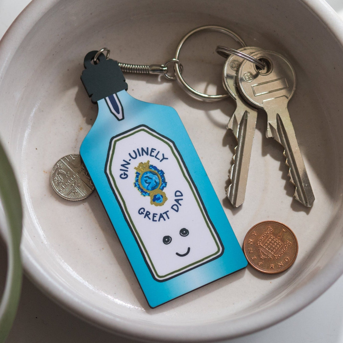 Gin Keyring For Friend - Of Life & Lemons®