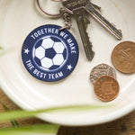 Personalised Football Keyring for Dad