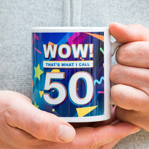 'Wow! That's What I Call 50' Mug - Of Life & Lemons®
