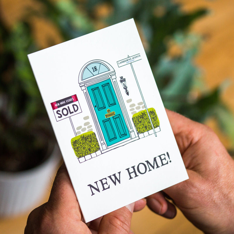 Personalised New Home Card