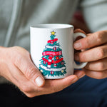 Custom Football Team Christmas Mug - Of Life & Lemons®