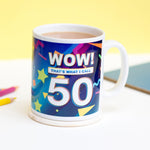 now that's what I call music birthday mug