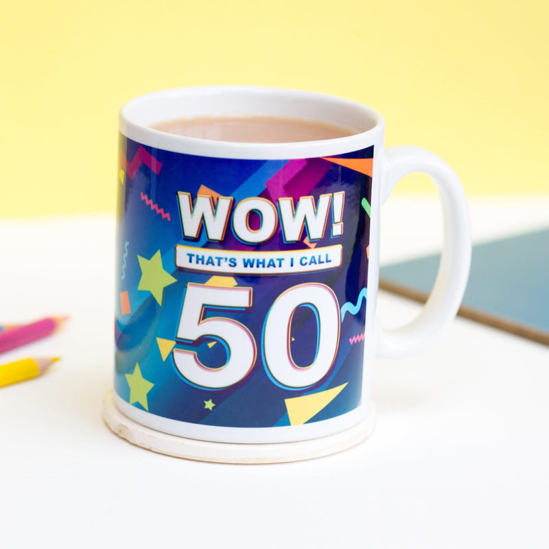 'Wow! That's What I Call 50' Mug - Of Life & Lemons®