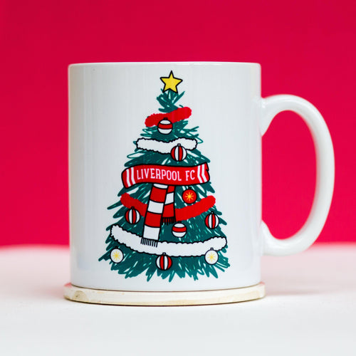 Custom Football Team Christmas Mug - Of Life & Lemons®