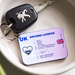 Driving License Personalised Anniversary Keyring - Of Life & Lemons®
