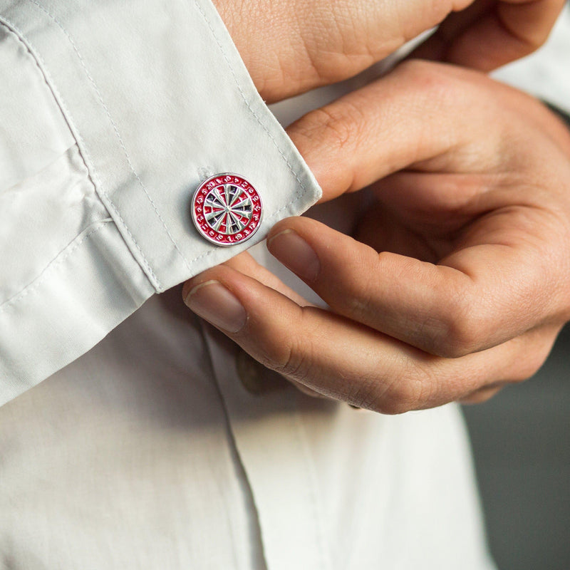 Dart Board Father's Day Card and Cufflinks - Of Life & Lemons®