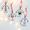 'Favourite Drink' Personalised Christmas Tree Decoration