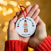 'Favourite Drink' Personalised Christmas Tree Decoration