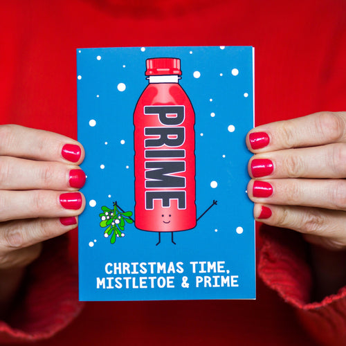 Funny Prime Hydration Christmas Card - Of Life & Lemons®