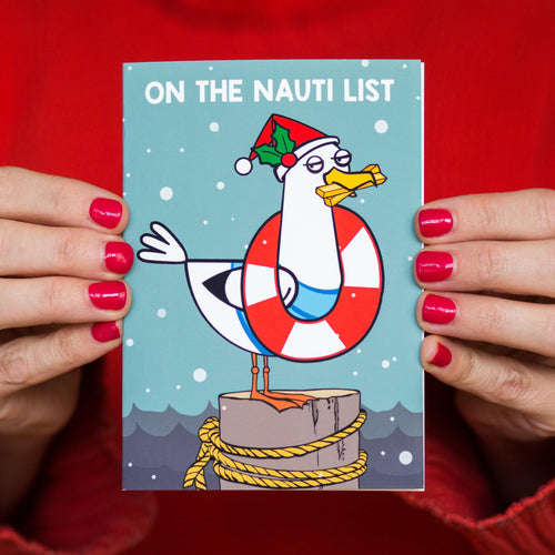 Funny Nautical Christmas Card - Of Life & Lemons®