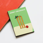 Cricket Christmas Fridge Magnet