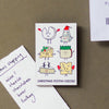 Funny Cheese Christmas Fridge Magnet