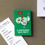 Funny Golf Christmas Fridge Magnet