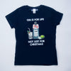 'Gin Is For Life' Ladies Christmas T-Shirt - Of Life & Lemons®