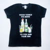 'Good Tonics We Bring' Ladies Christmas T-Shirt - Of Life & Lemons®