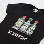 'We Three Gins' Ladies Christmas T-Shirt - Of Life & Lemons®