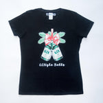 'GINgle Bells' Ladies Christmas T-Shirt - Of Life & Lemons®