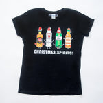 'Christmas Spirits' Ladies Christmas T-Shirt - Of Life & Lemons®