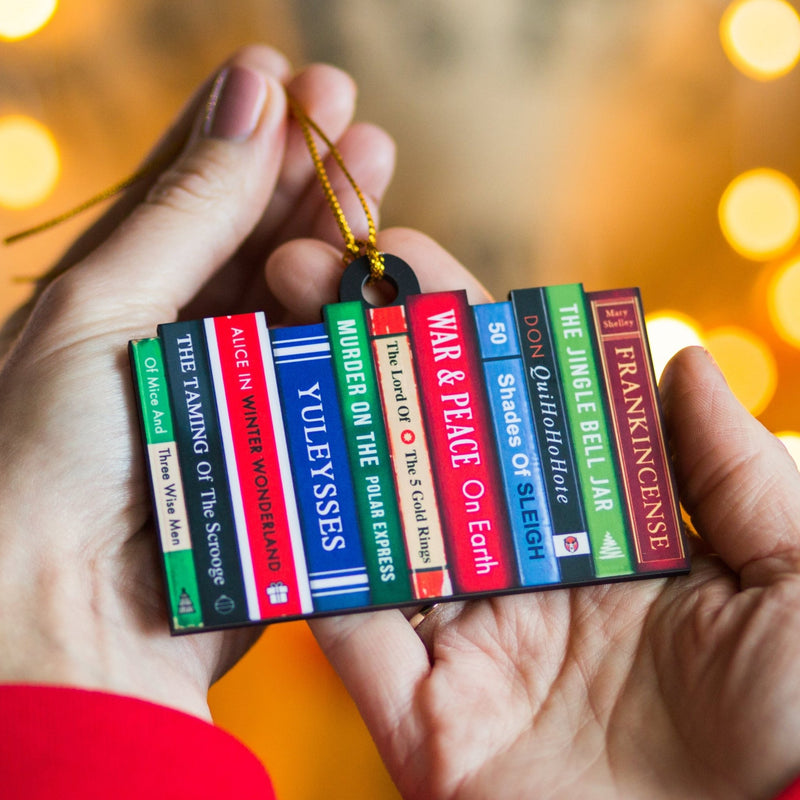 Funny Literary Christmas Tree Decoration - Of Life & Lemons®