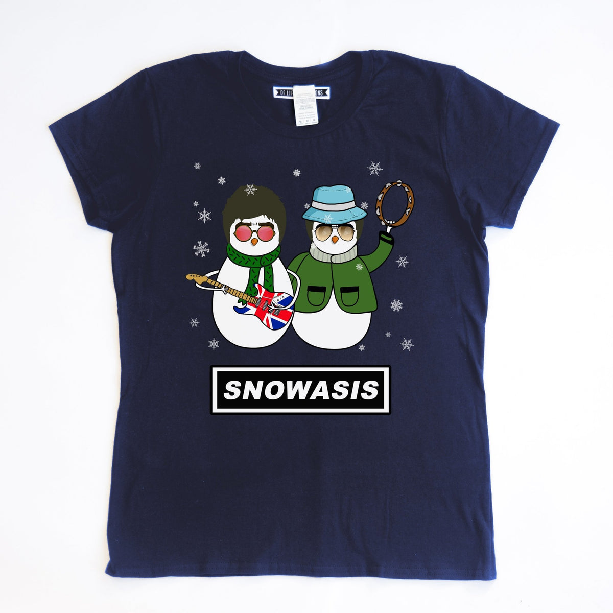 Funny Oasis Ladies Christmas T-Shirt - Of Life & Lemons®