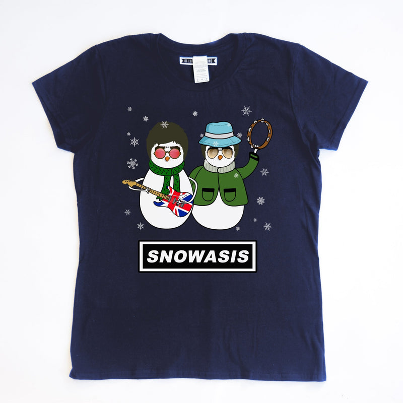 Funny Oasis Ladies Christmas T-Shirt - Of Life & Lemons®