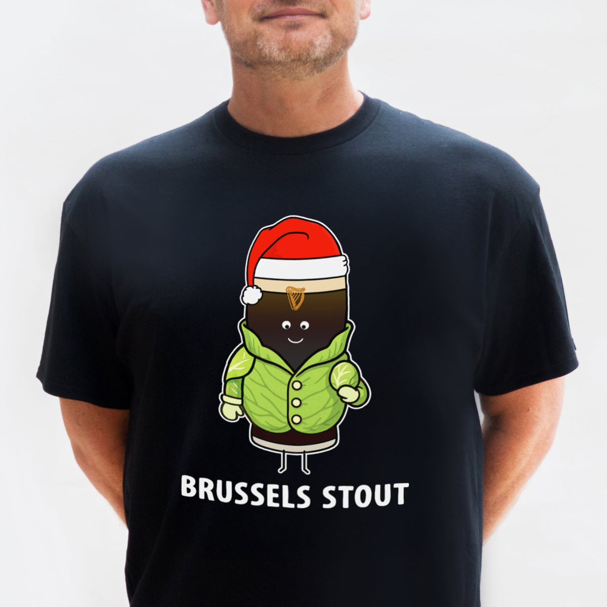 Funny Guinness Men's Christmas T-Shirt - Of Life & Lemons®