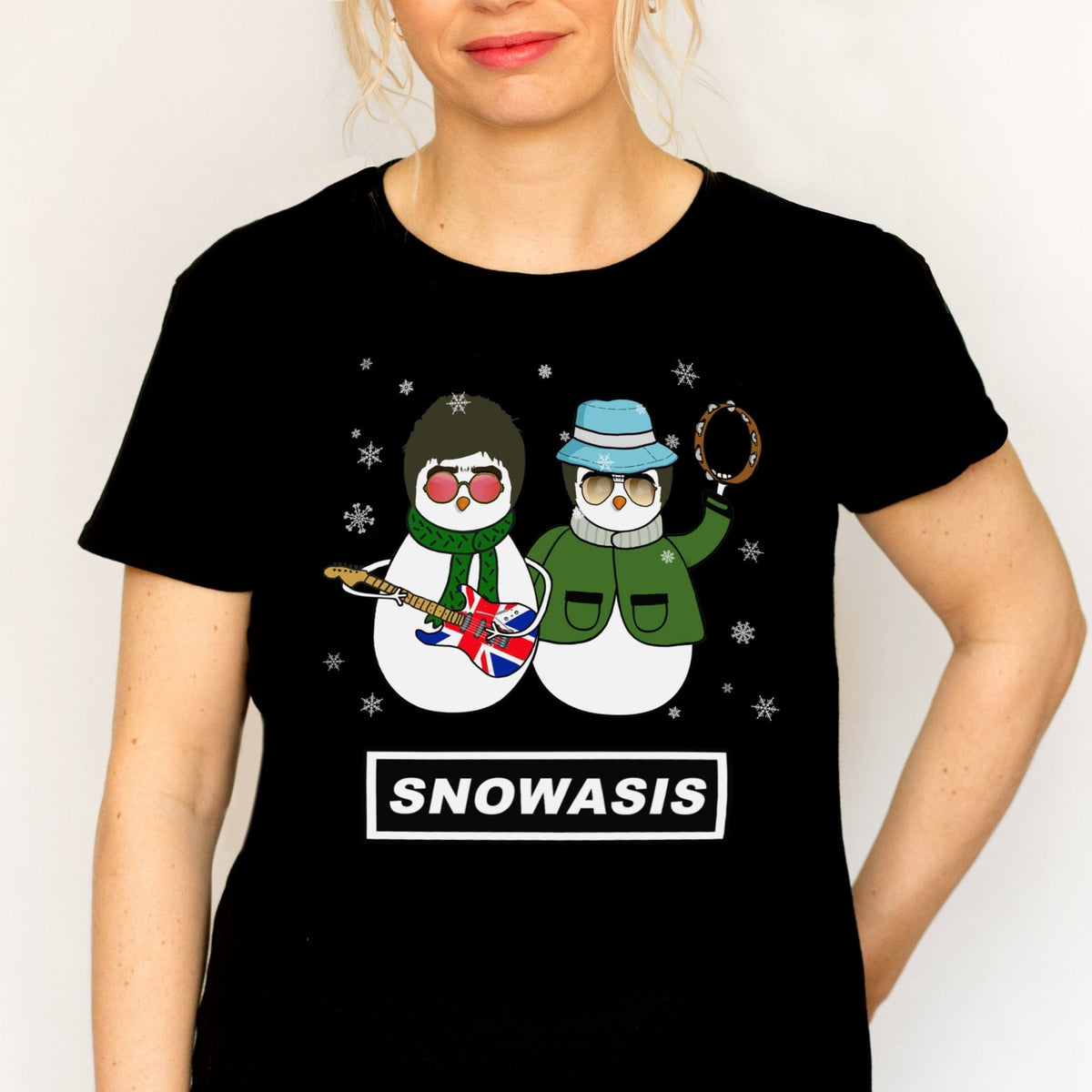 Funny Oasis Ladies Christmas T-Shirt - Of Life & Lemons®