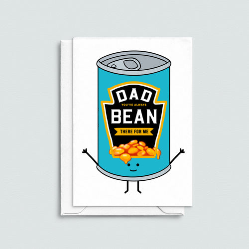 Funny Baked Beans Card For Dad