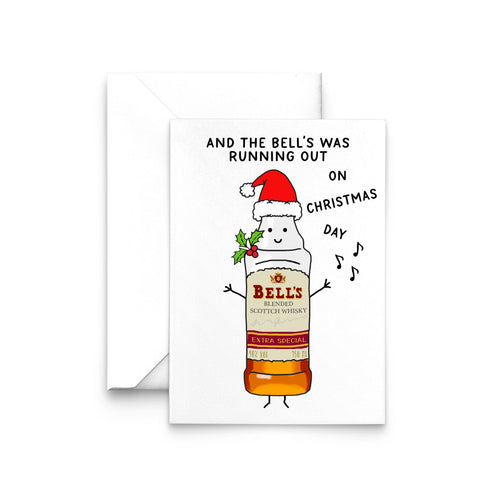 Funny Whisky Christmas Card - Of Life & Lemons®