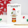 Funny Whisky Christmas Card