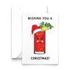 Funny Bloody Mary Christmas Card - Of Life & Lemons®