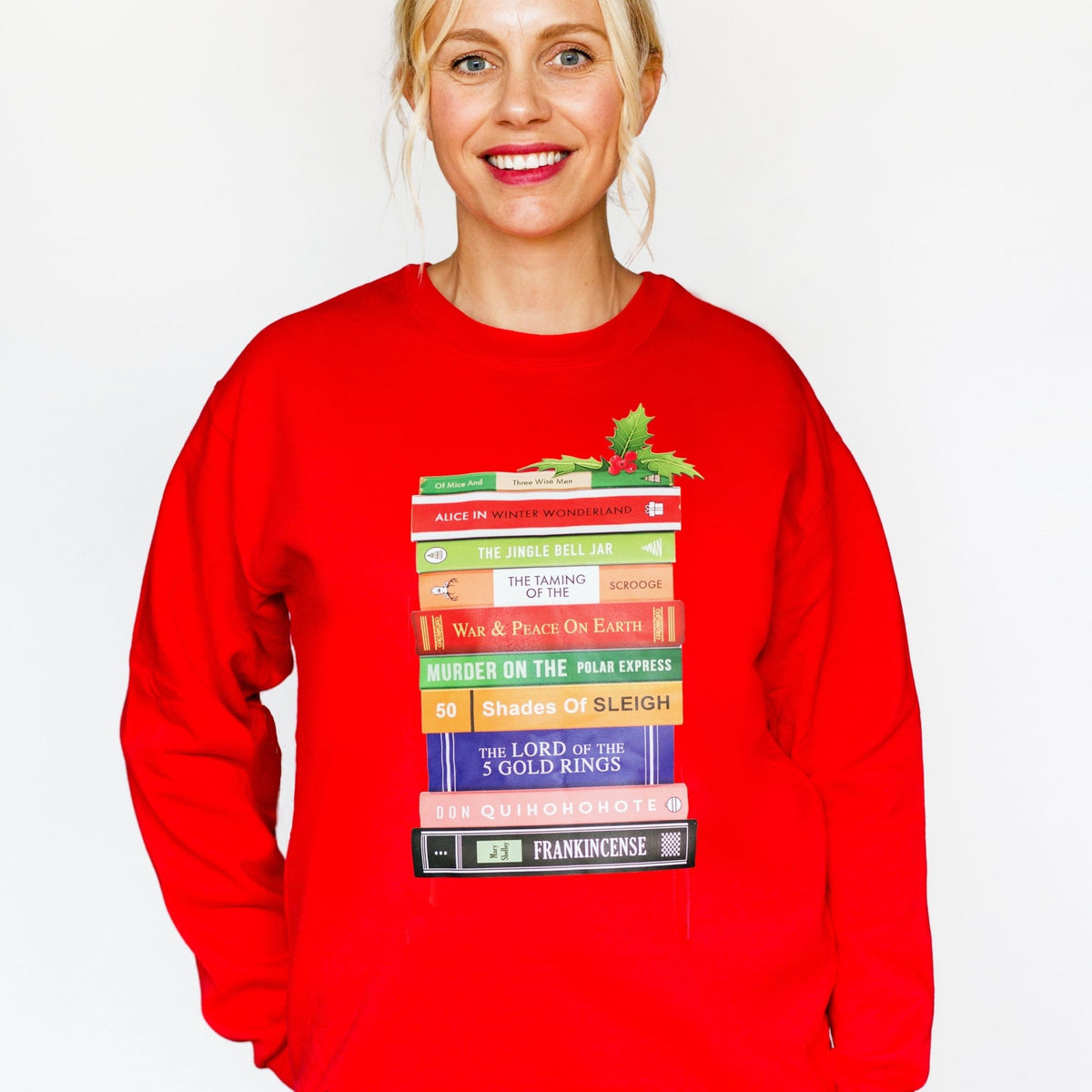 Funny Literary Christmas Jumper - Of Life & Lemons®