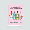 'It Takes Bottle' Funny Mother's Day Card - Of Life & Lemons®