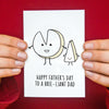 'Brie-liant Dad' Funny Cheese Father's Day Card
