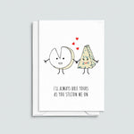 Cheese Lovers Valentine's Card