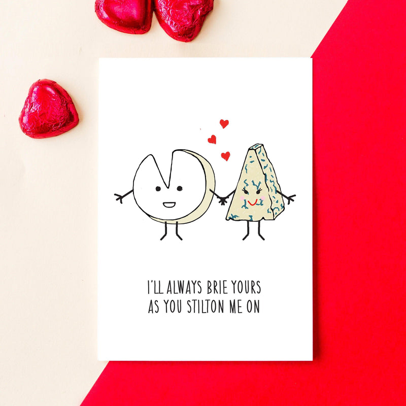 Cheese Lovers Card For Partner - Of Life & Lemons®