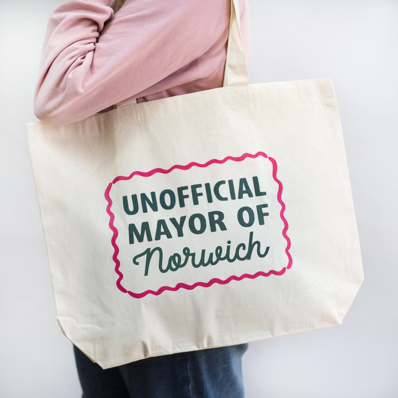 'Unofficial Mayor' Funny Personalised Tote Bag - Of Life & Lemons®