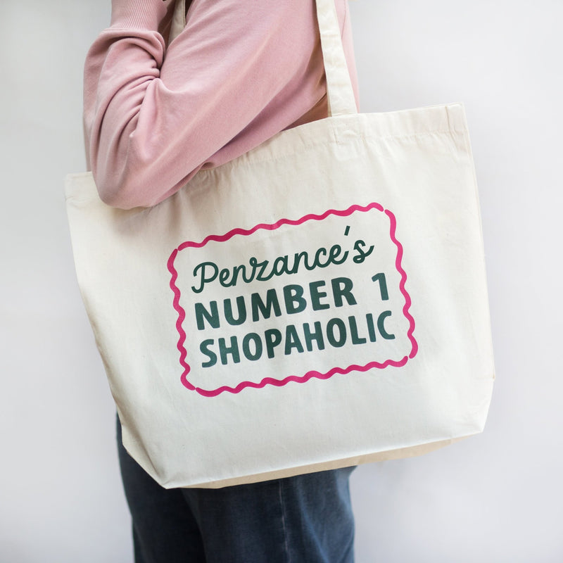 Personalised Shopaholic Tote Bag - Of Life & Lemons®